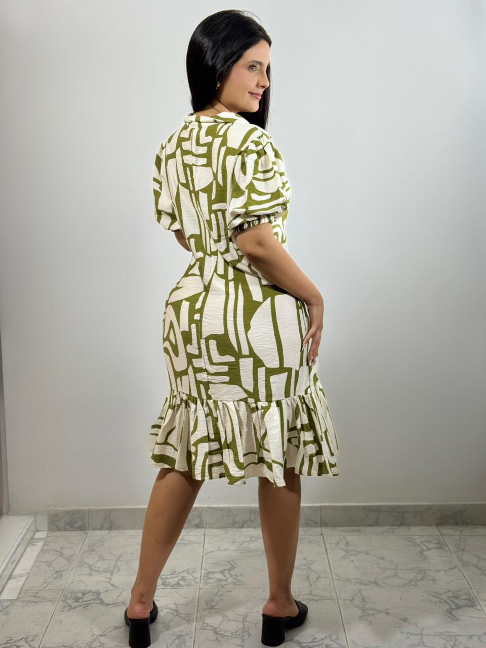 VESTIDO MUJER ESTAMPADO 1004