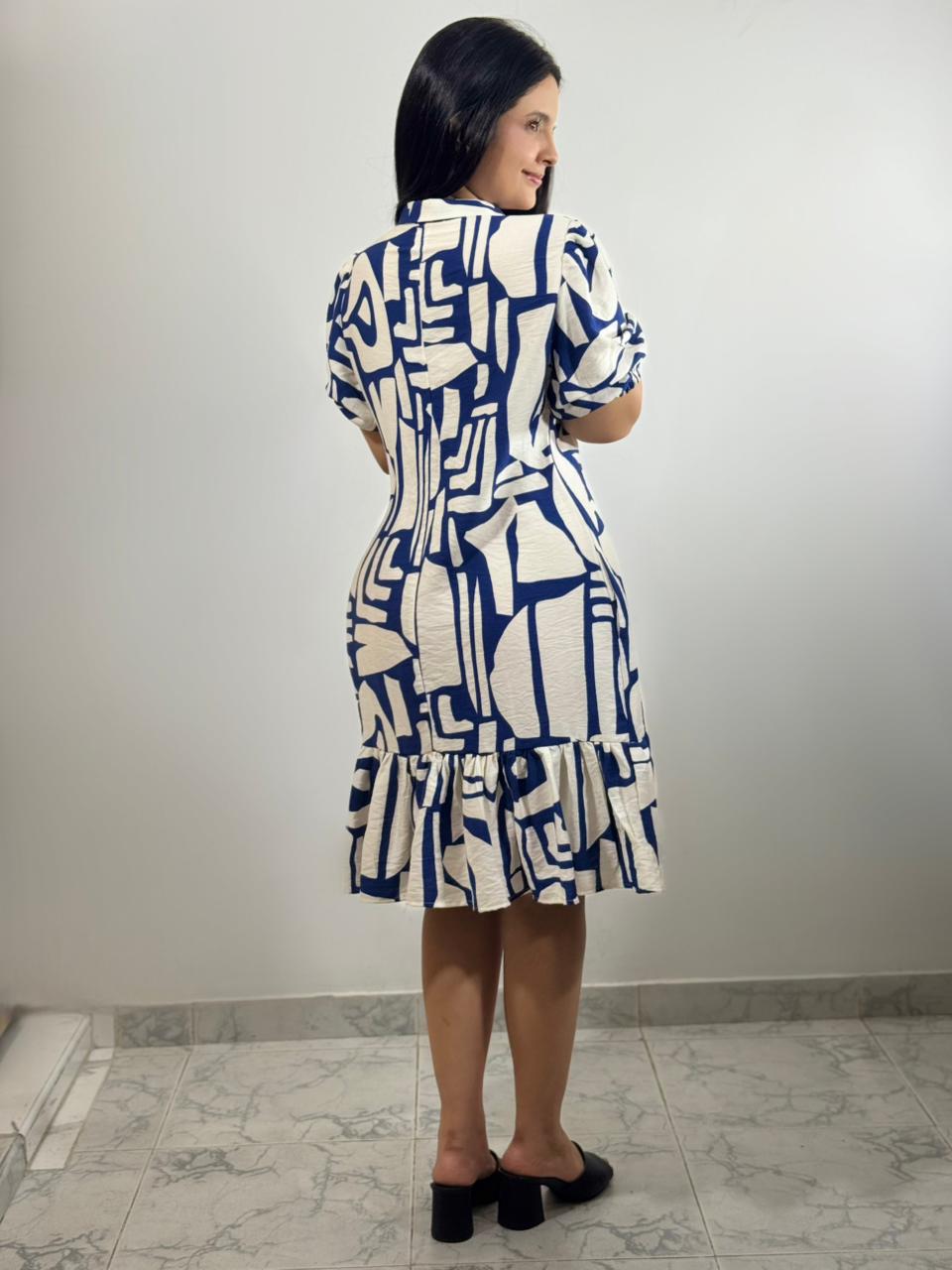 VESTIDO MUJER ESTAMPADO 1004