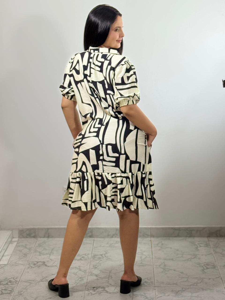 VESTIDO MUJER ESTAMPADO 1004