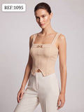 BLUSA DAMA CON DETALLE FRONTAL- REF 1095