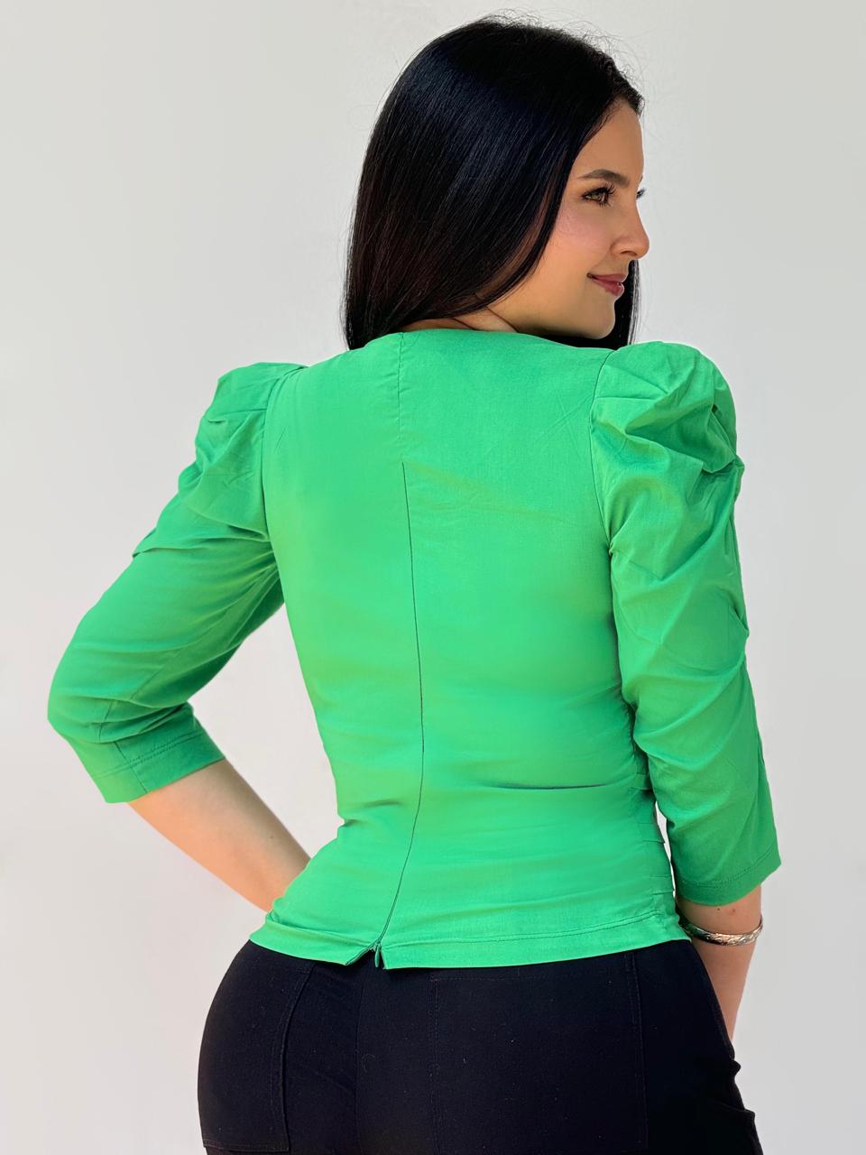 BLUSA ESCOTE EN V 848