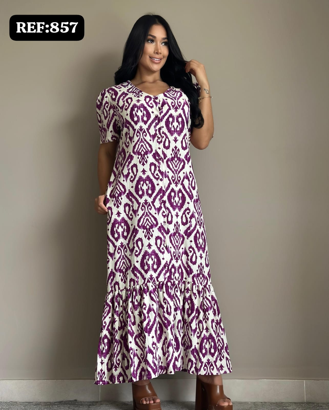 VESTIDO MUJER 857E