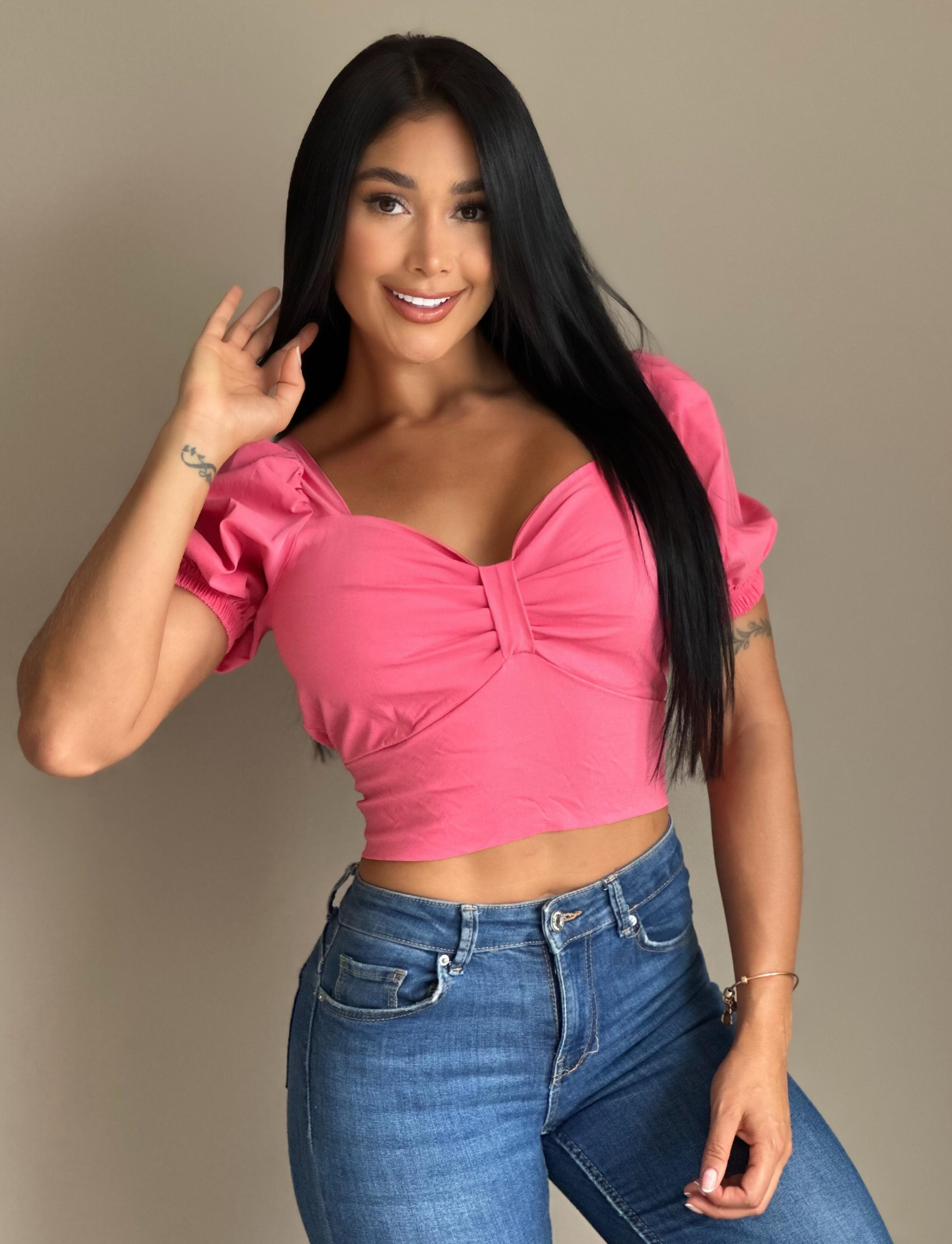 BLUSA CON MOÑO ATRÁS 930