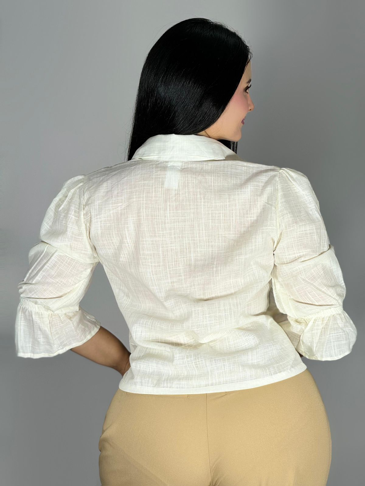 BLUSA CAMISERA LINO  953