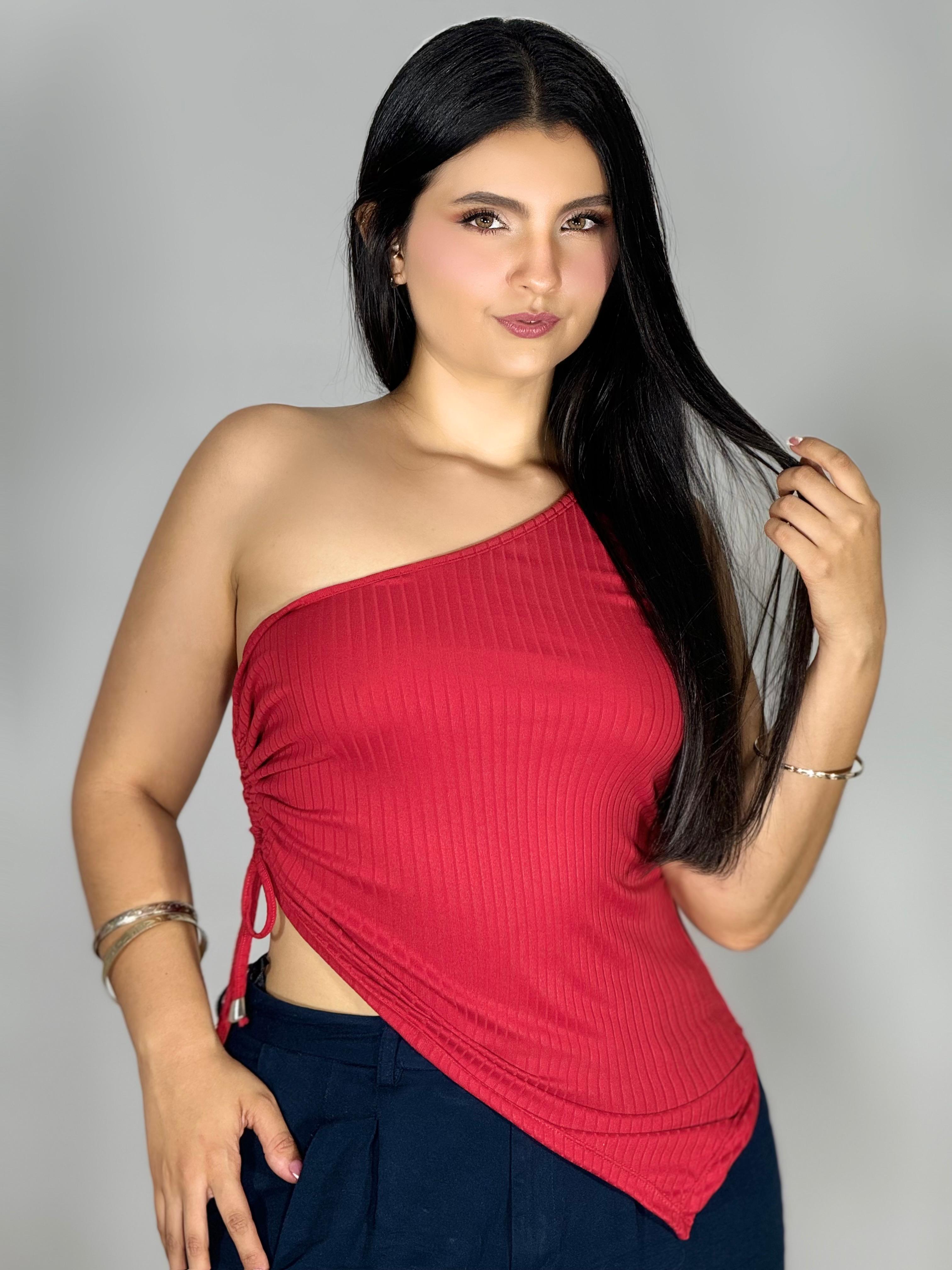 BLUSA RIB HOMBRO DESCUBIERTO 965