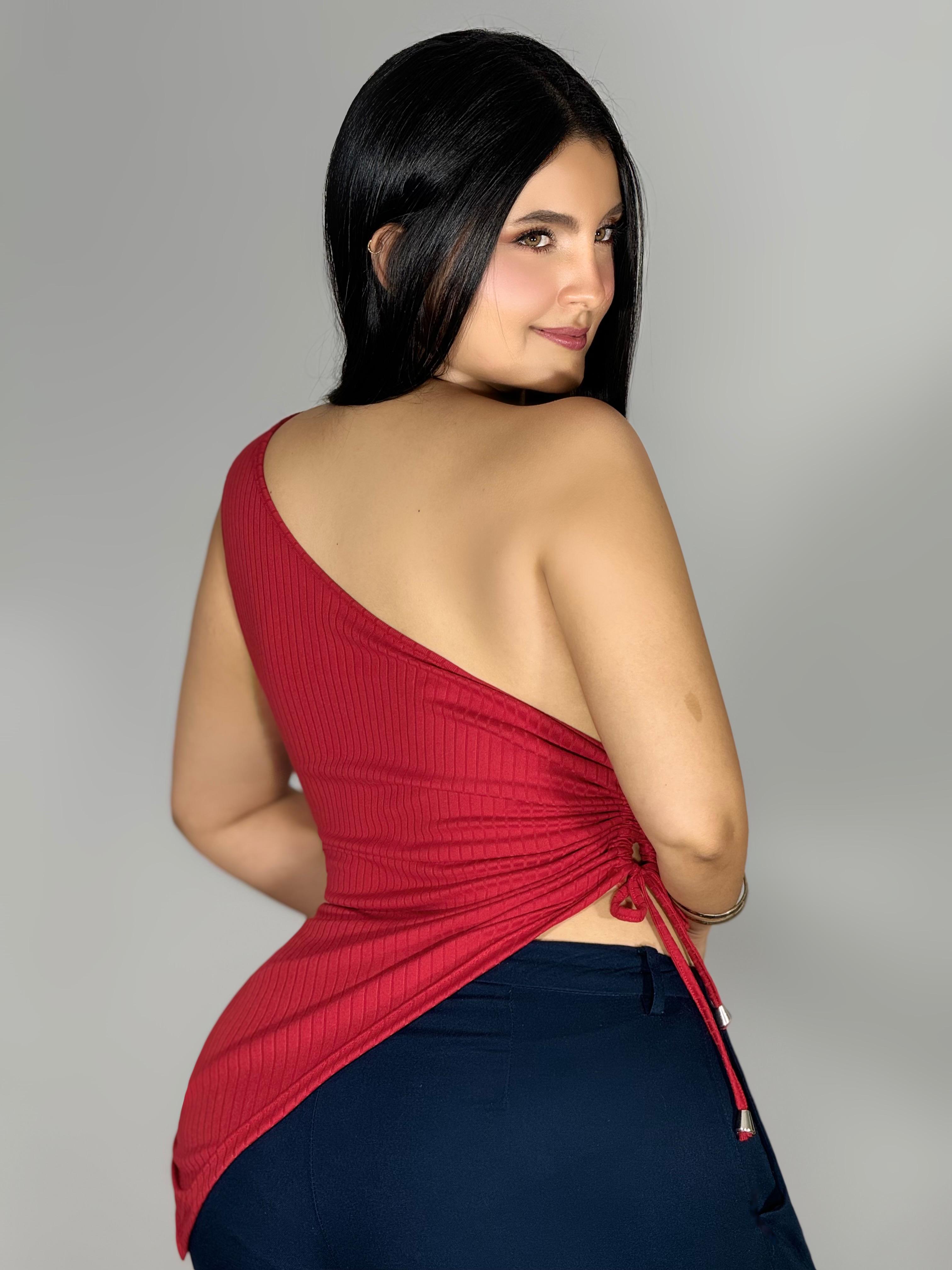 BLUSA RIB HOMBRO DESCUBIERTO 965