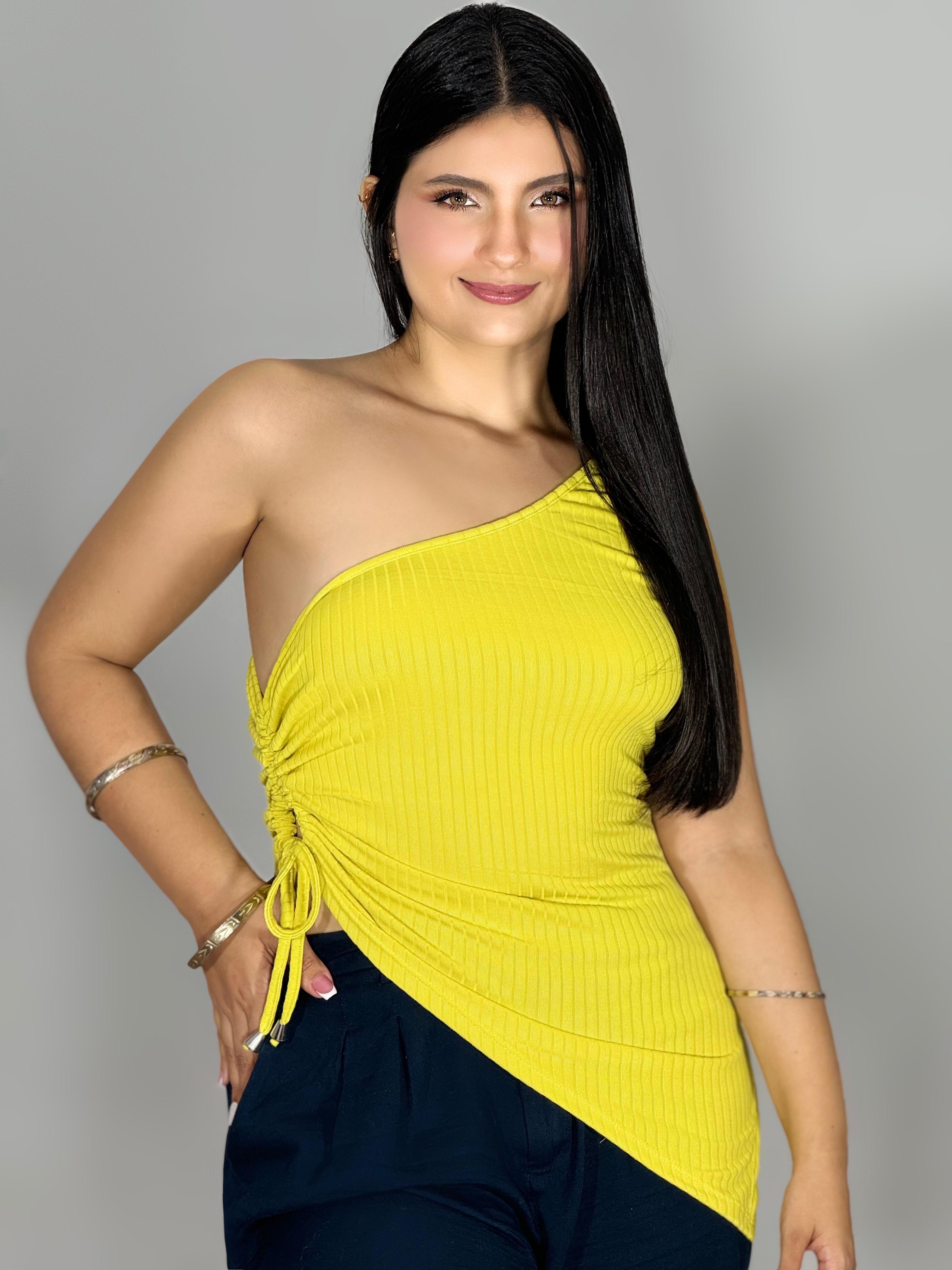 BLUSA RIB HOMBRO DESCUBIERTO 965