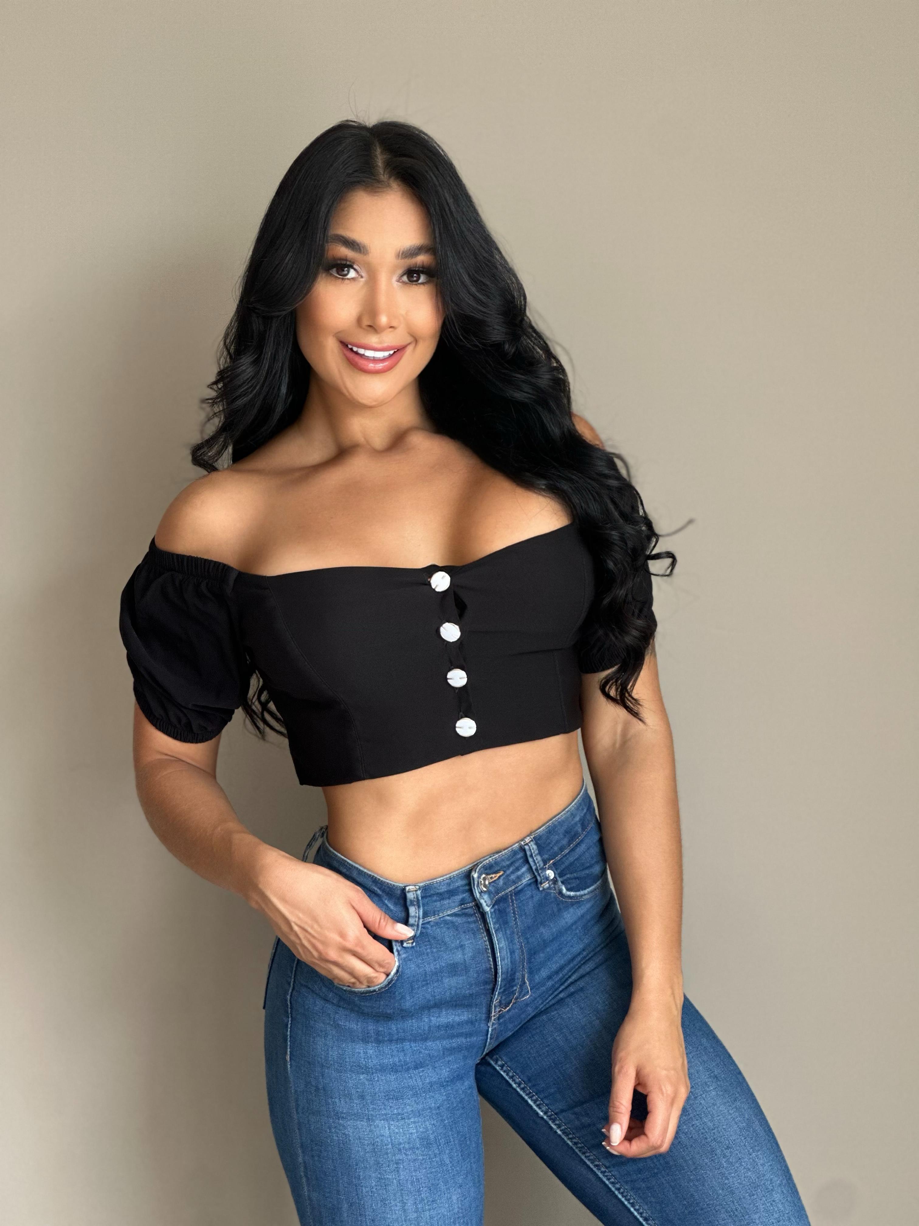 BLUSA HOMBROS DESCUBIERTOS 901