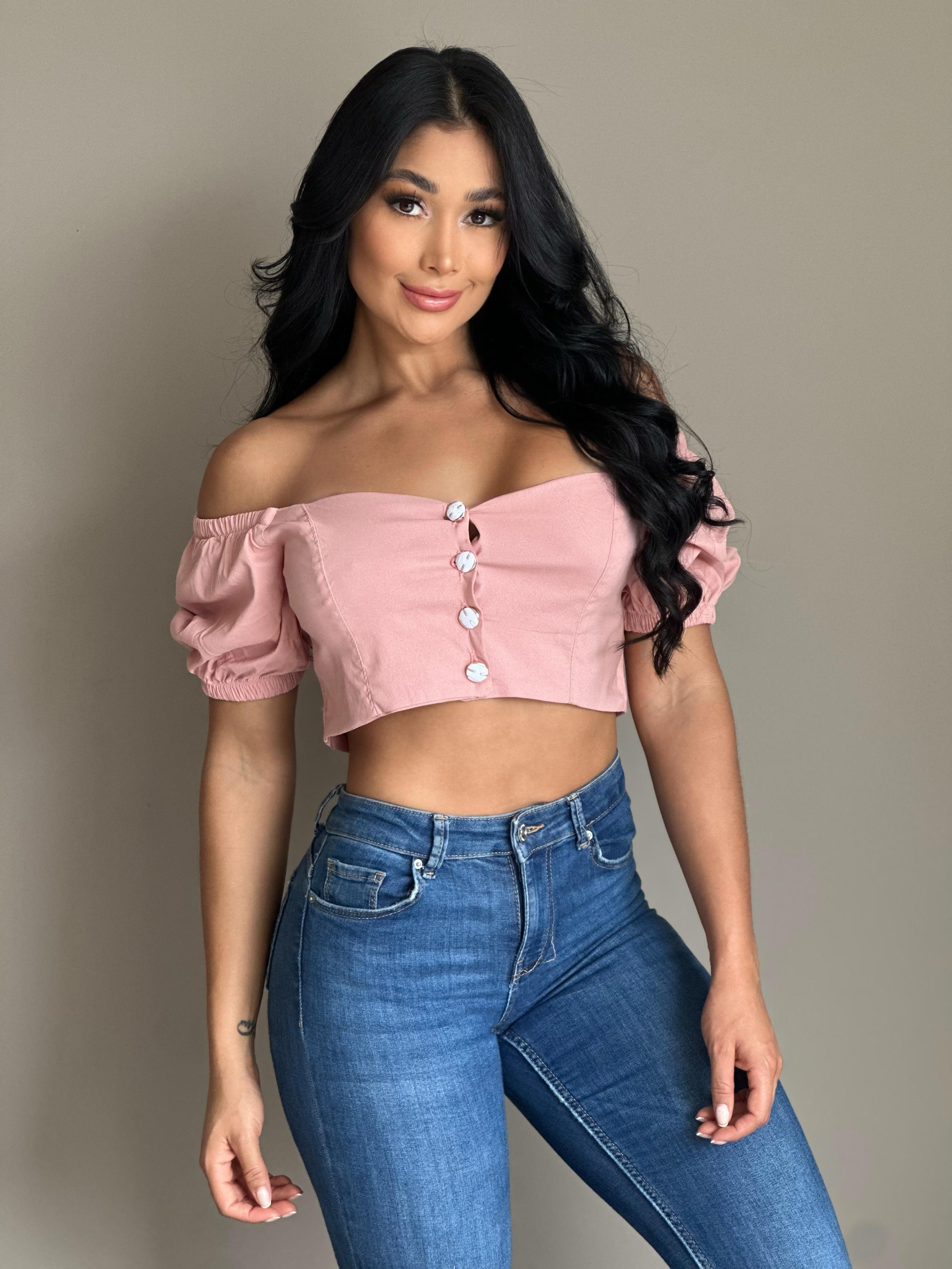 BLUSA HOMBROS DESCUBIERTOS 901