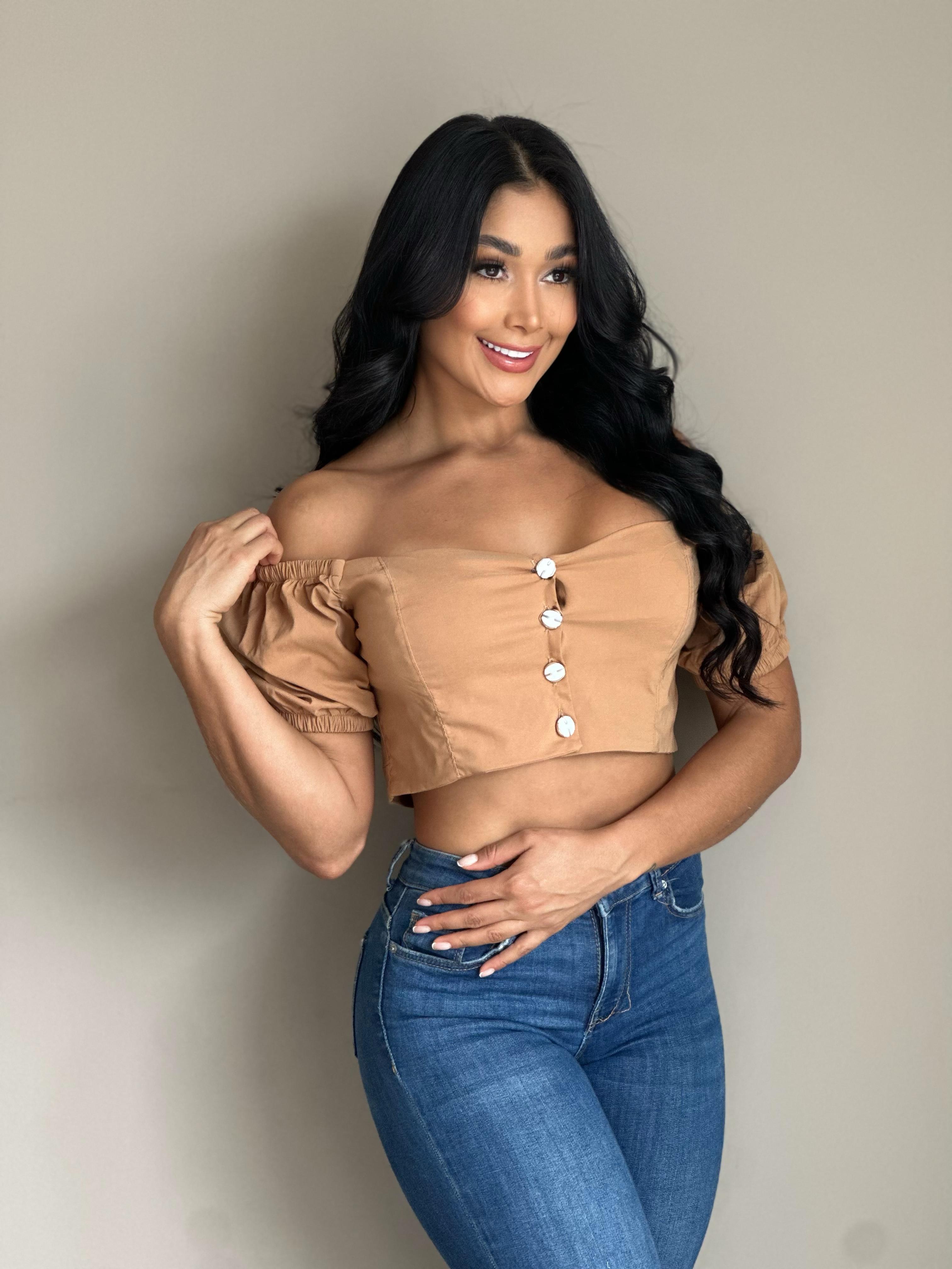 BLUSA HOMBROS DESCUBIERTOS 901