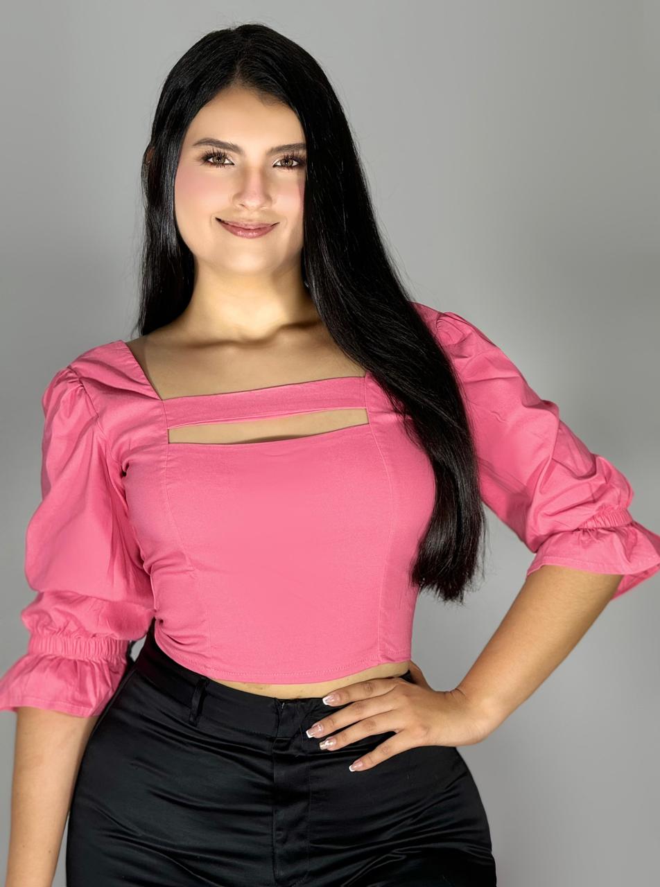 BLUSA CON MOÑO 928
