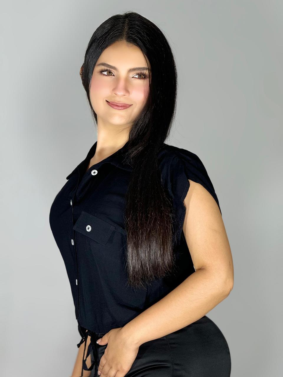 BLUSA CAMISERA CORTA 951