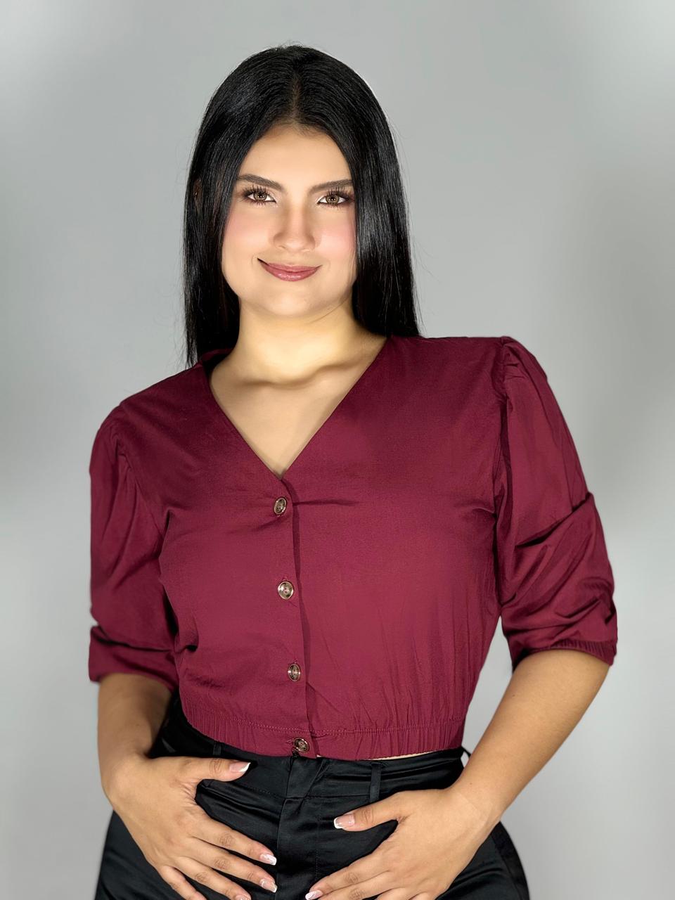 BLUSA EN V 939