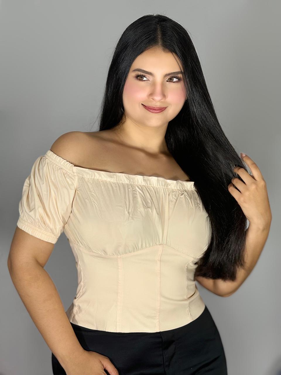 BLUSA MUJER MANGA CORTA  929