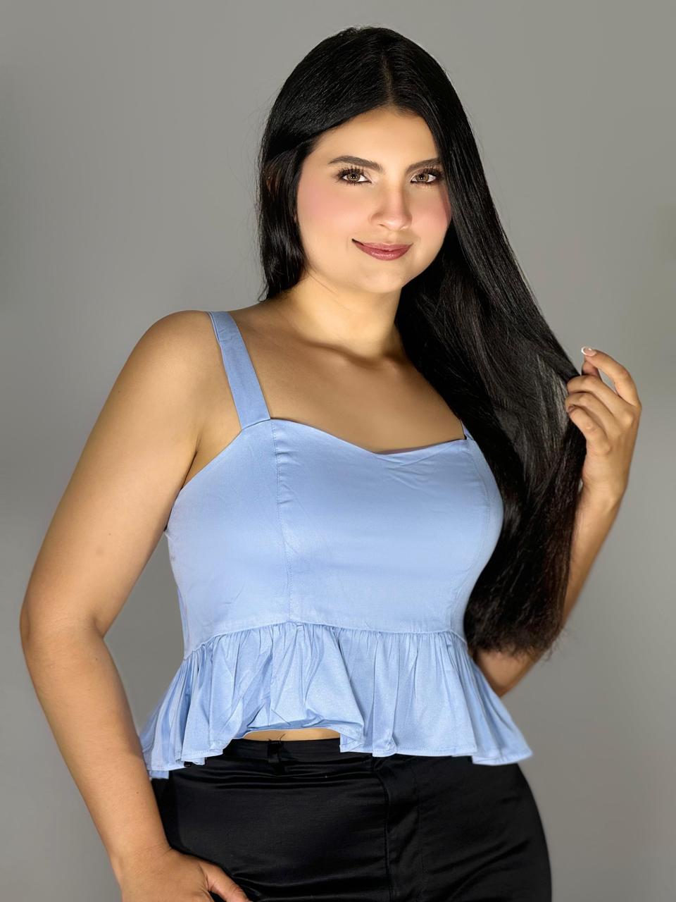 BLUSA MUJER  ESCOTE ATRAS 961