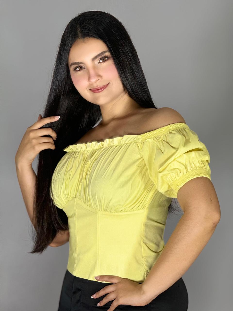 BLUSA MUJER MANGA CORTA  929