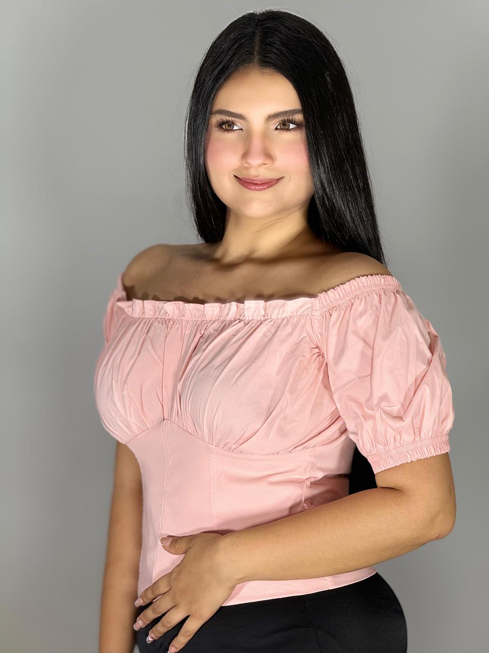 BLUSA MUJER MANGA CORTA  929