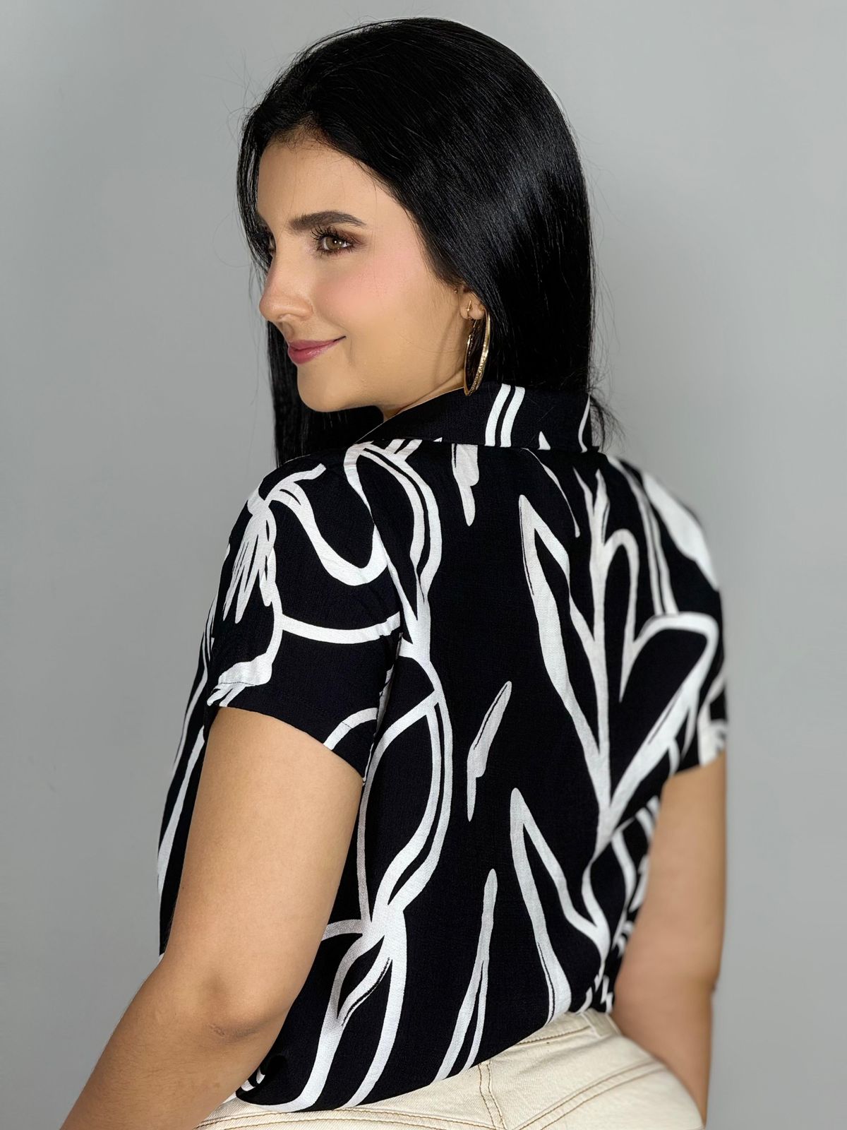 BLUSA ESTAMPADO ABSTRACTO  980