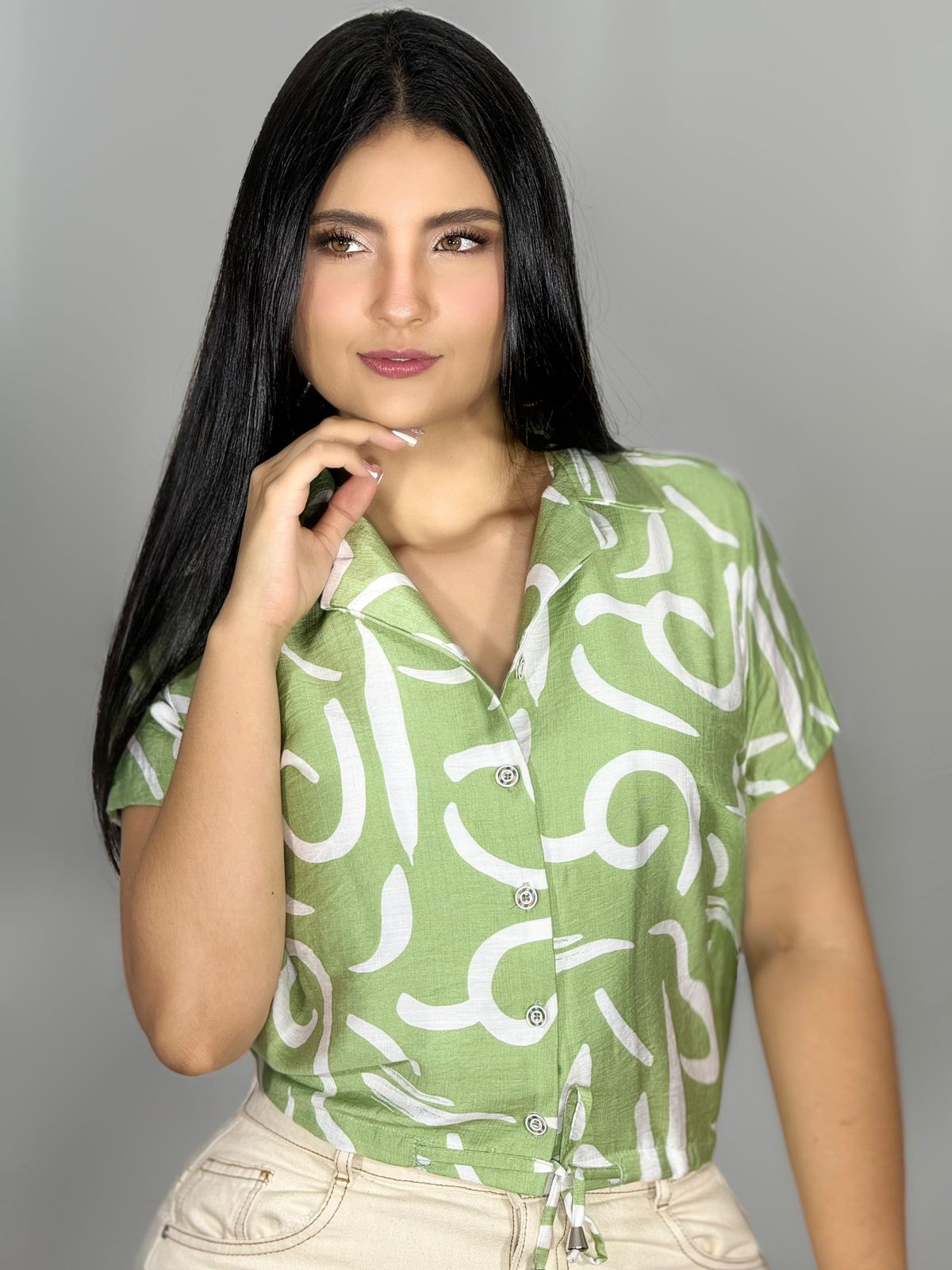 BLUSA ESTAMPADO ABSTRACTO  980