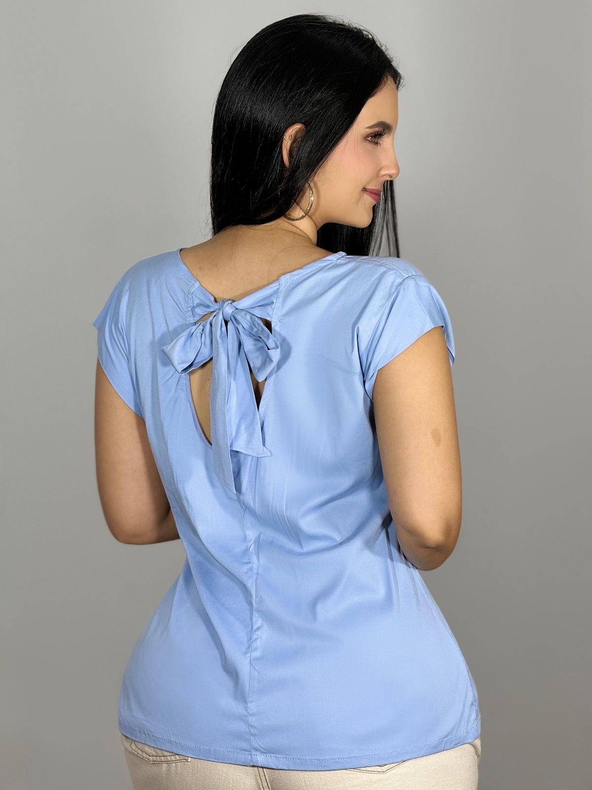 BLUSA MOÑO ESPALDAR 962