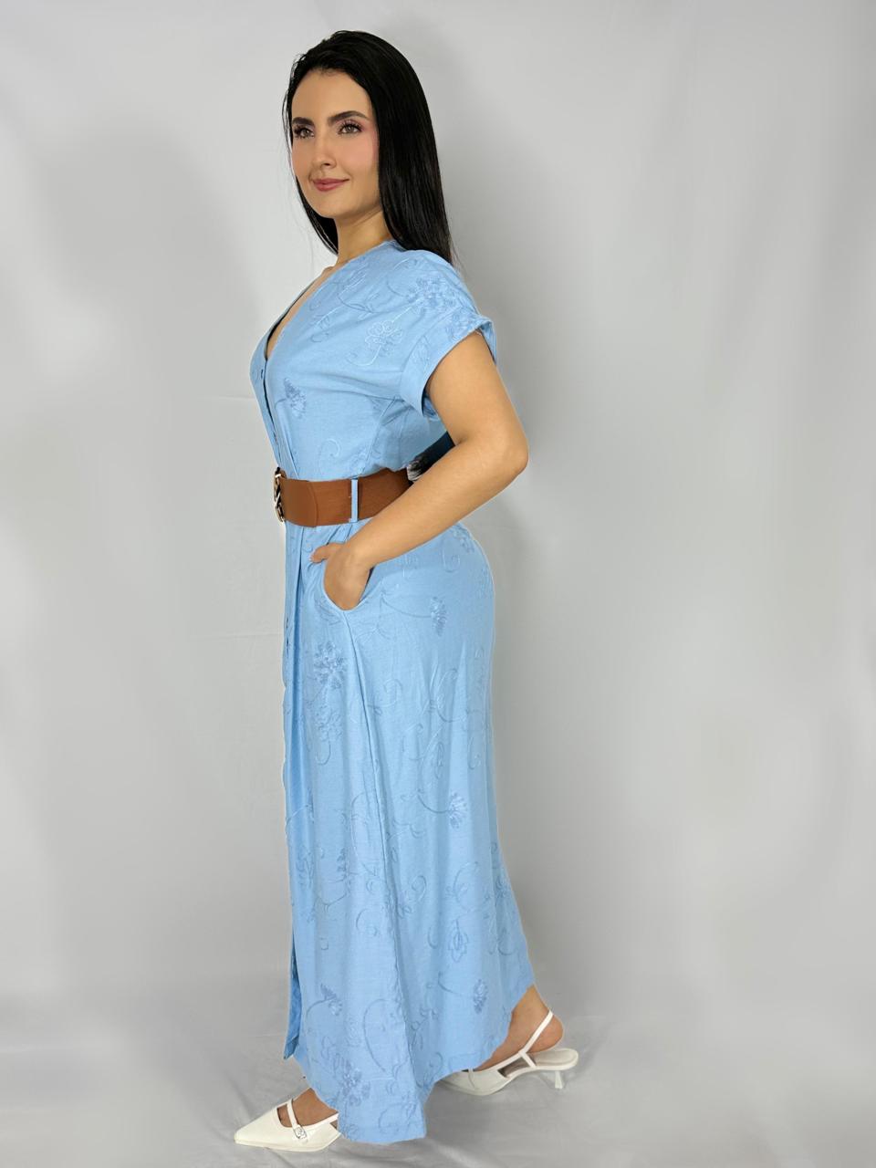 VESTIDO BORDADO 967
