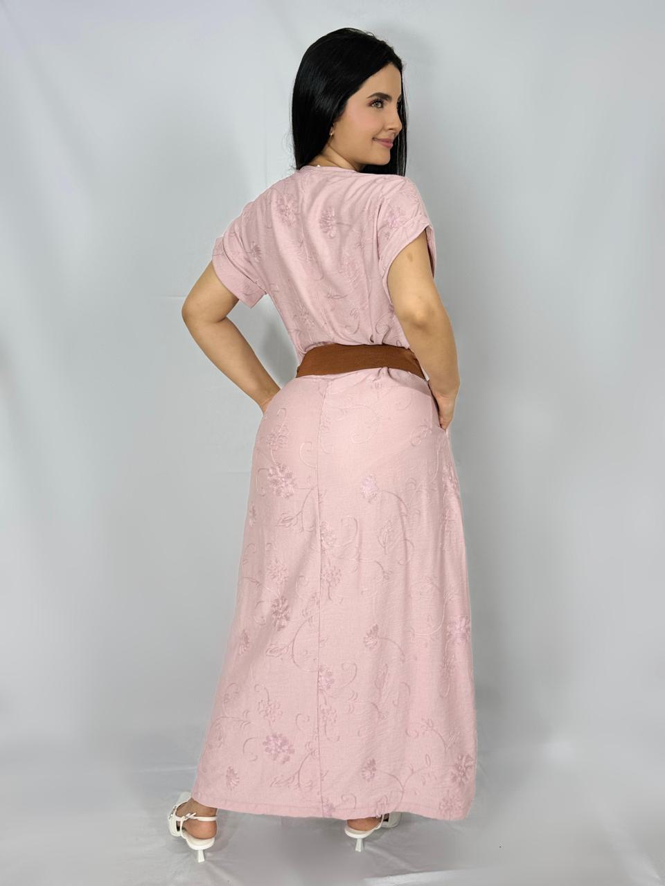 VESTIDO BORDADO 967