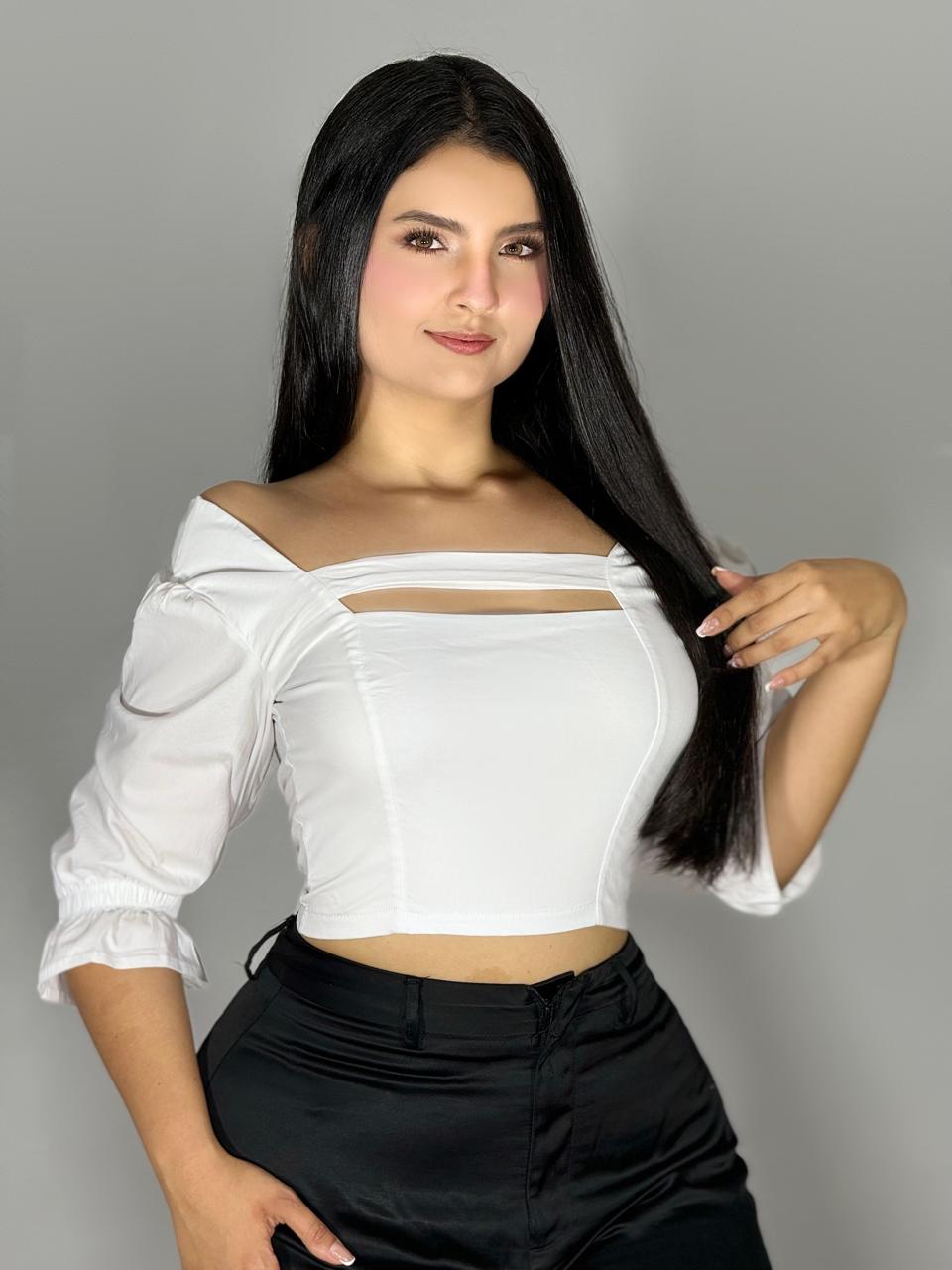 BLUSA CON MOÑO 928
