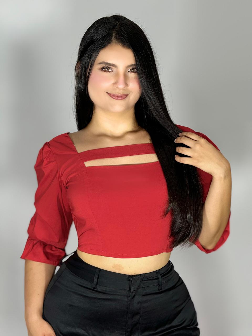 BLUSA CON MOÑO 928