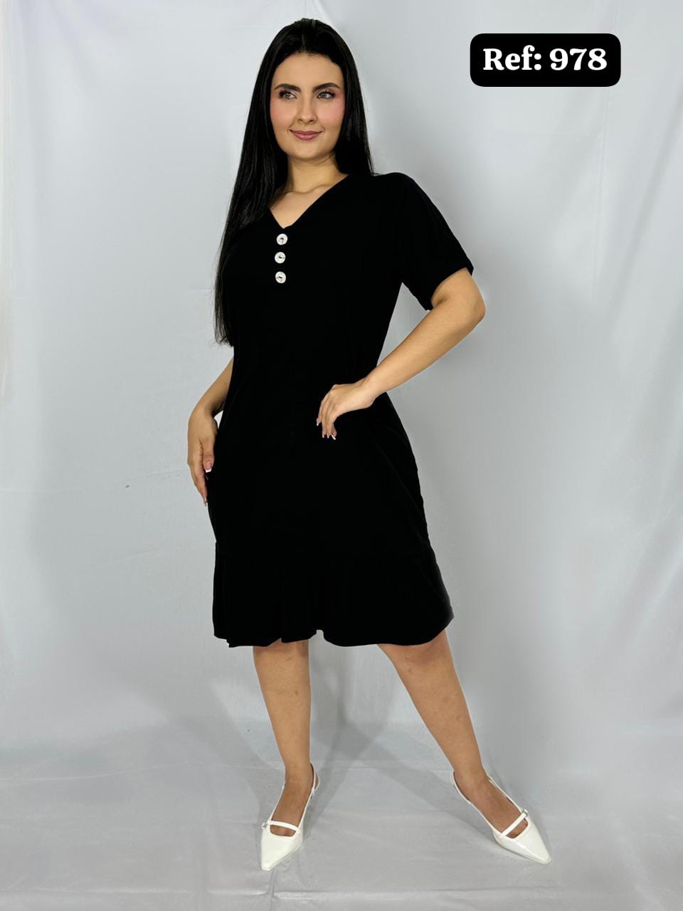 VESTIDO A LA RODILLA 978