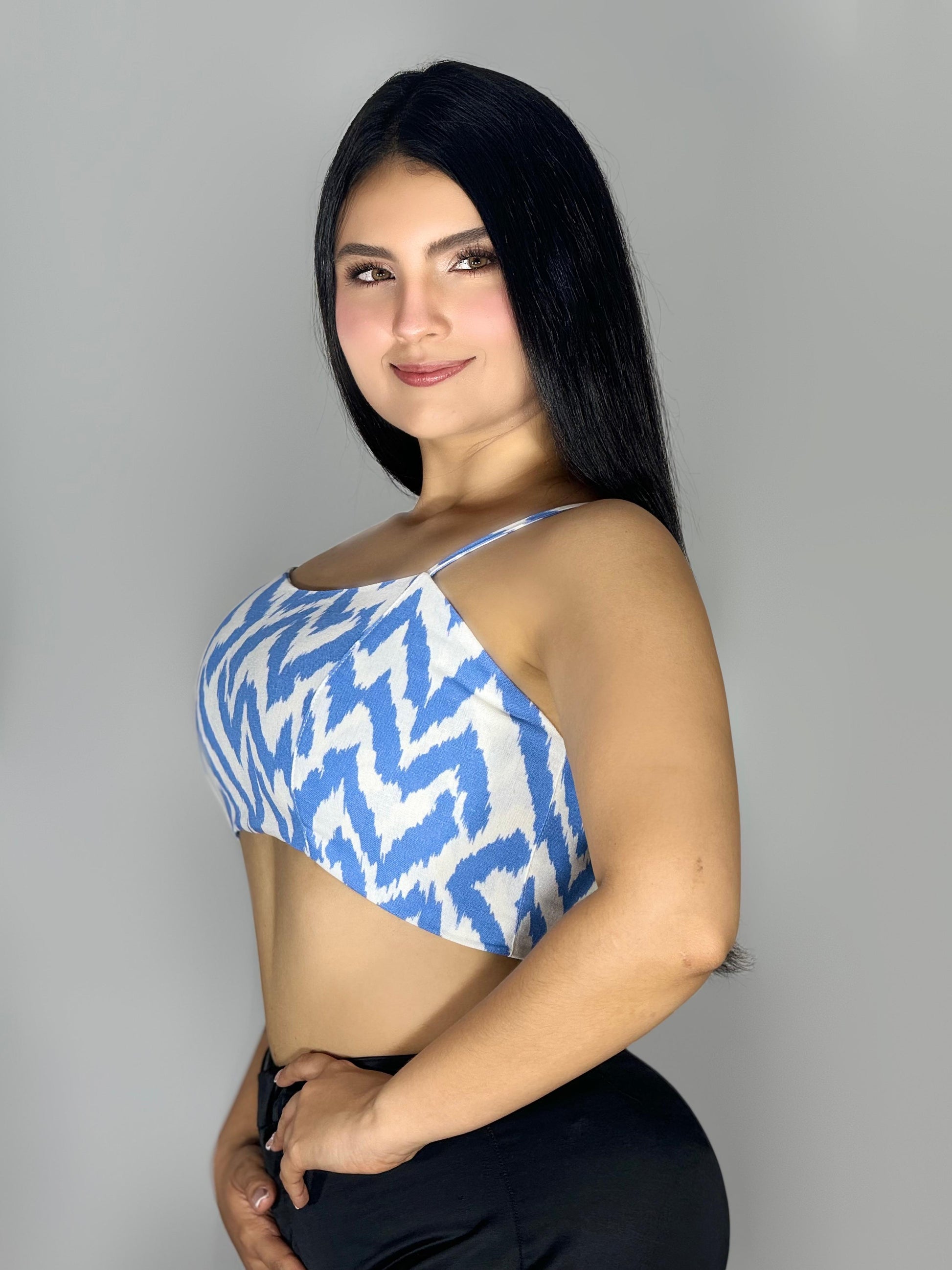 BLUSA DISEÑO ZIGZAG 955