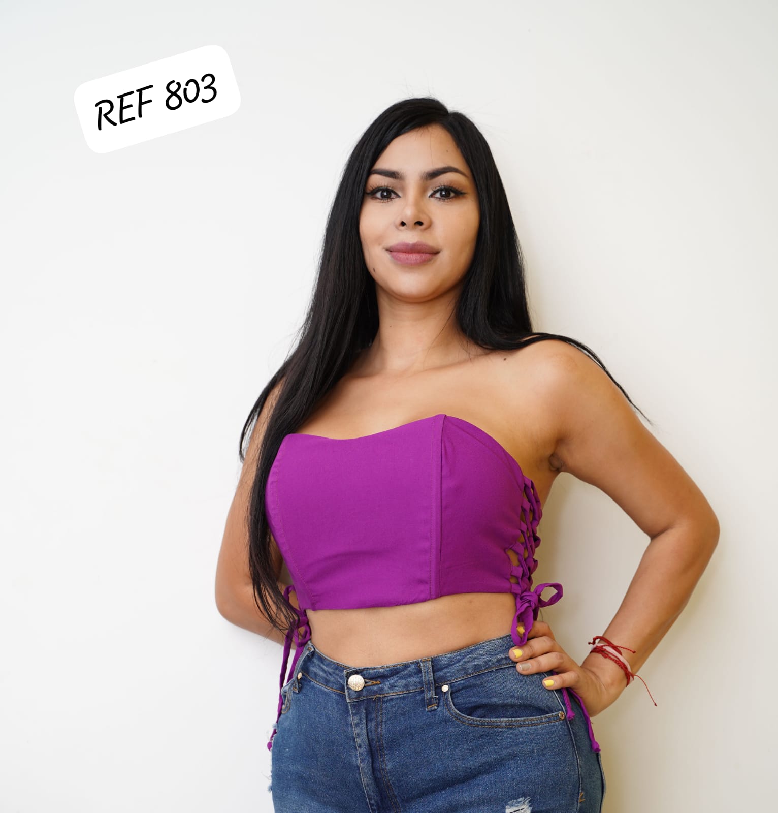 BLUSA DAMA 803 - Blusa Rosa Linda