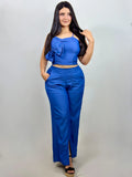 BLUSA DAMA CHAMBRAY -REF 894