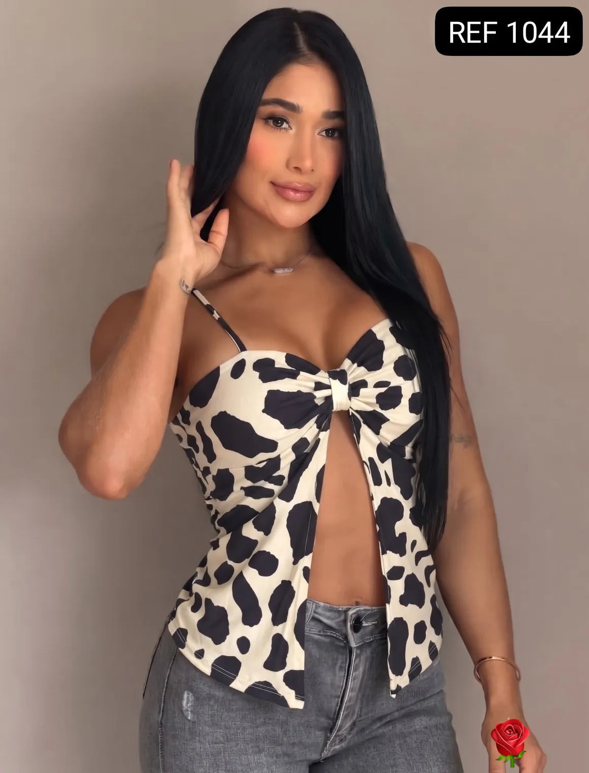 BLUSA ESTAMPADA DAMA REF 1044