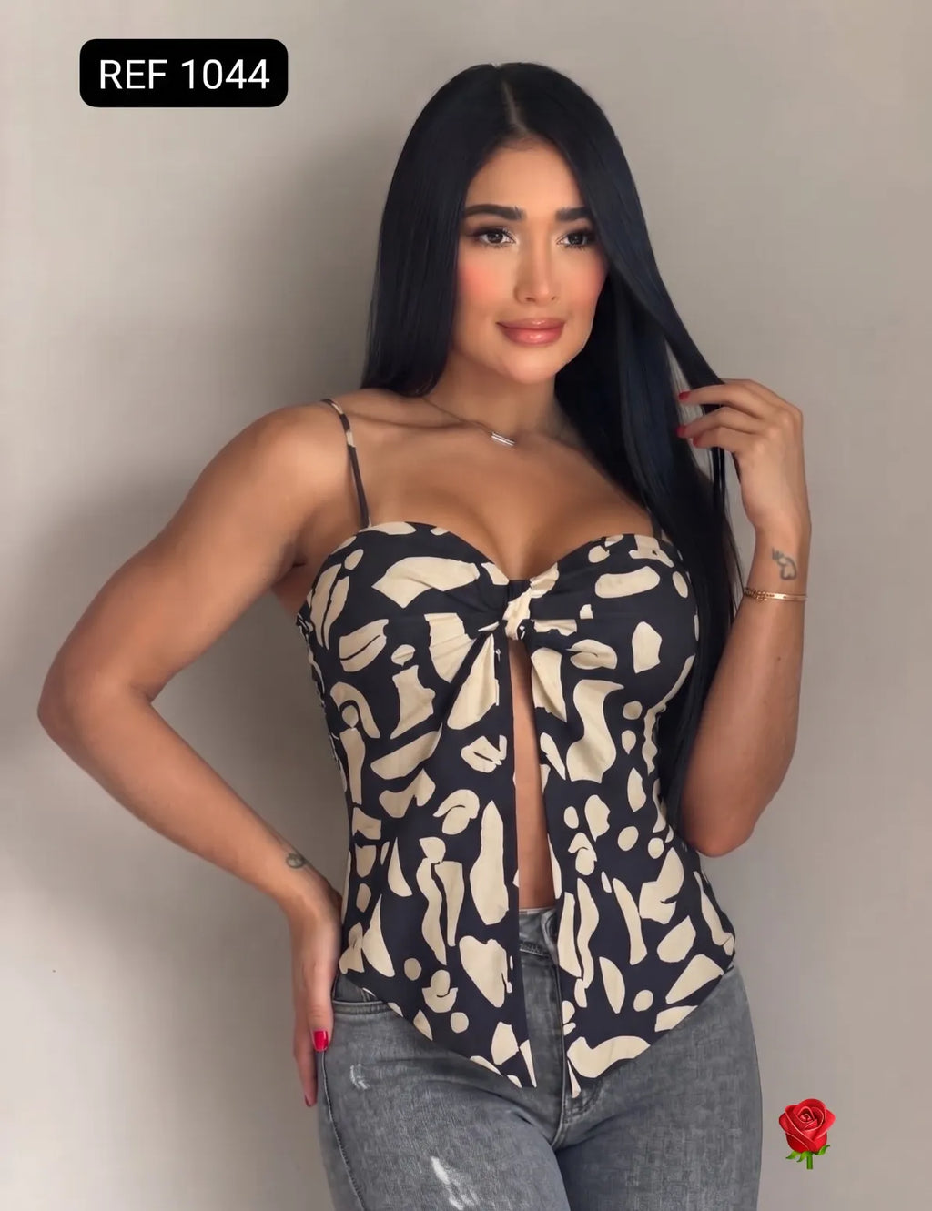 BLUSA ESTAMPADA DAMA REF 1044