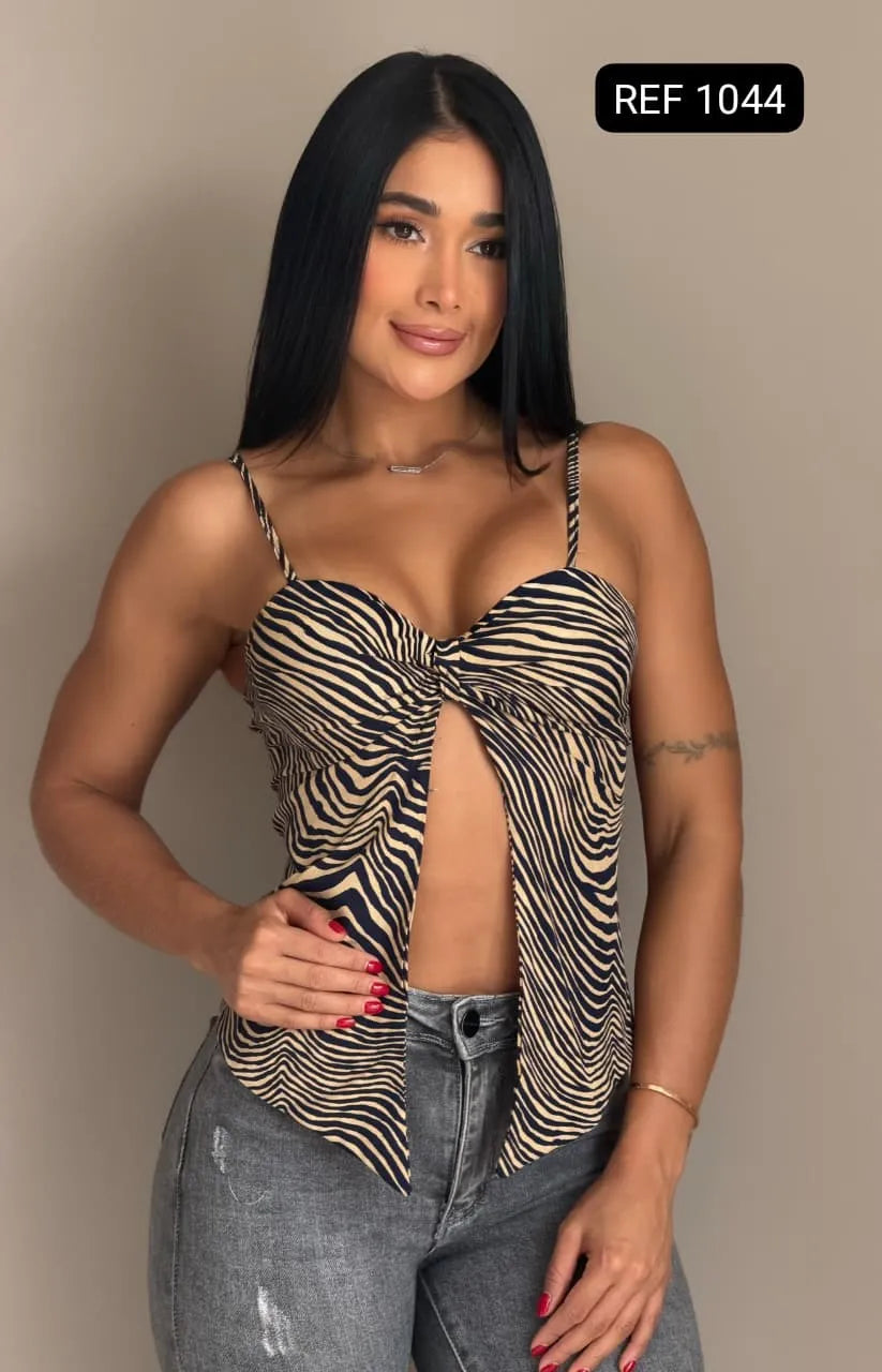 BLUSA ESTAMPADA DAMA REF 1044