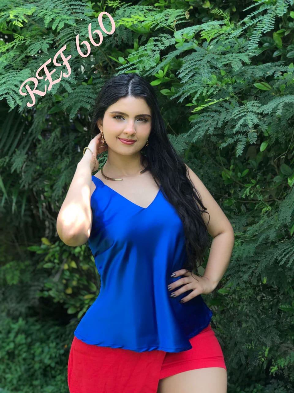 BLUSA MUJER 660 - Blusa Rosa Linda