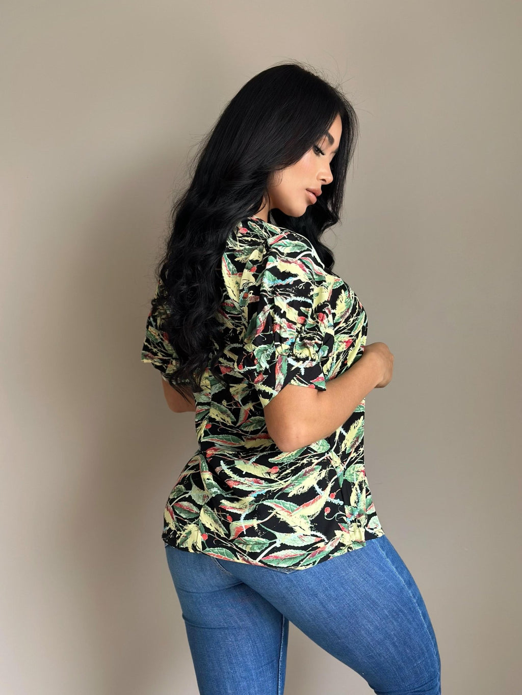 BLUSA MUJER 758 - Blusa Rosa Linda