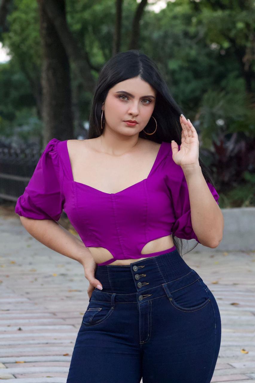 BLUSA MUJER 790 - Blusa Rosa Linda