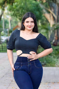 BLUSA MUJER 790 - Blusa Rosa Linda