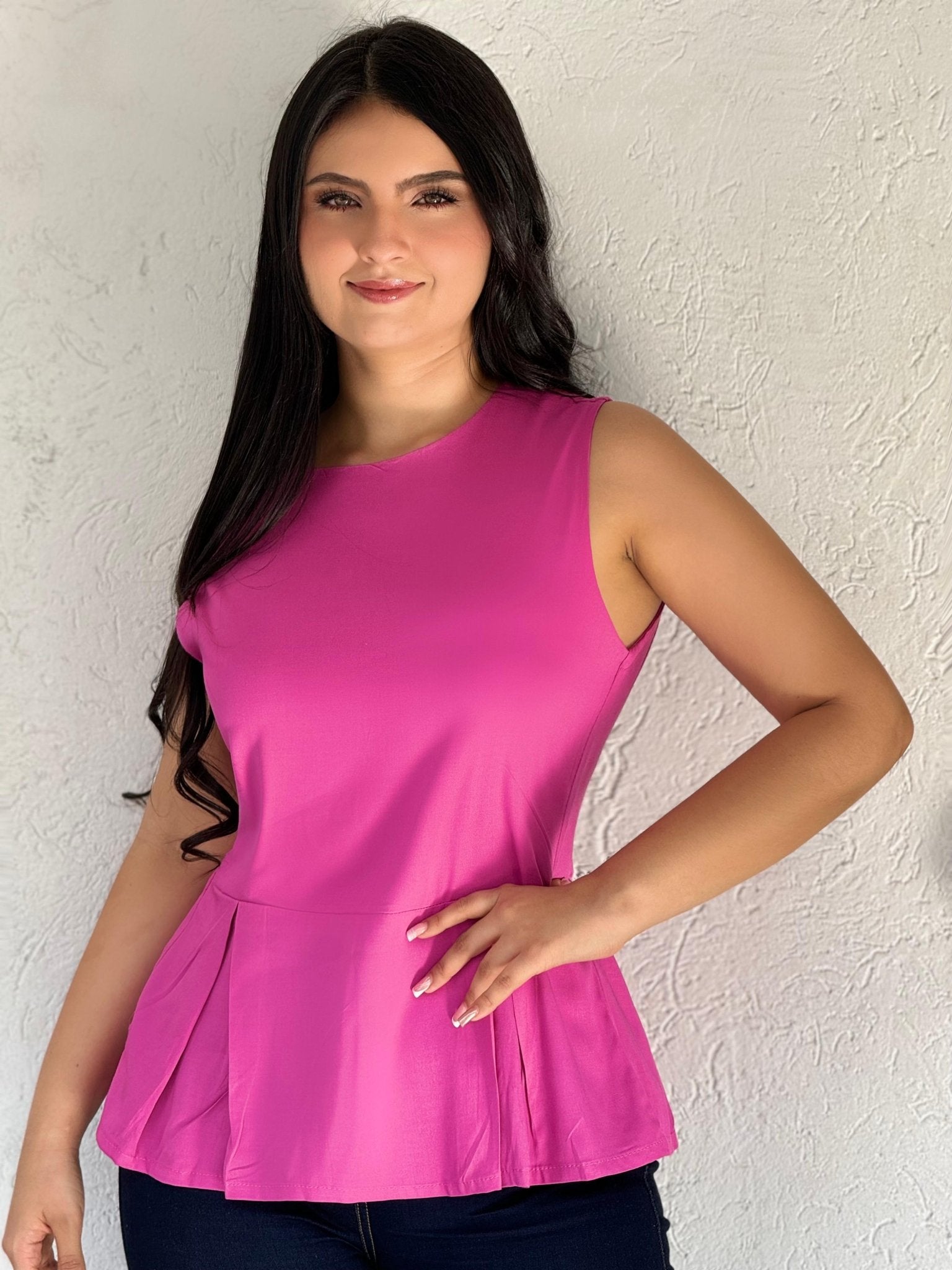 BLUSA MUJER 840R - Blusa Rosa Linda