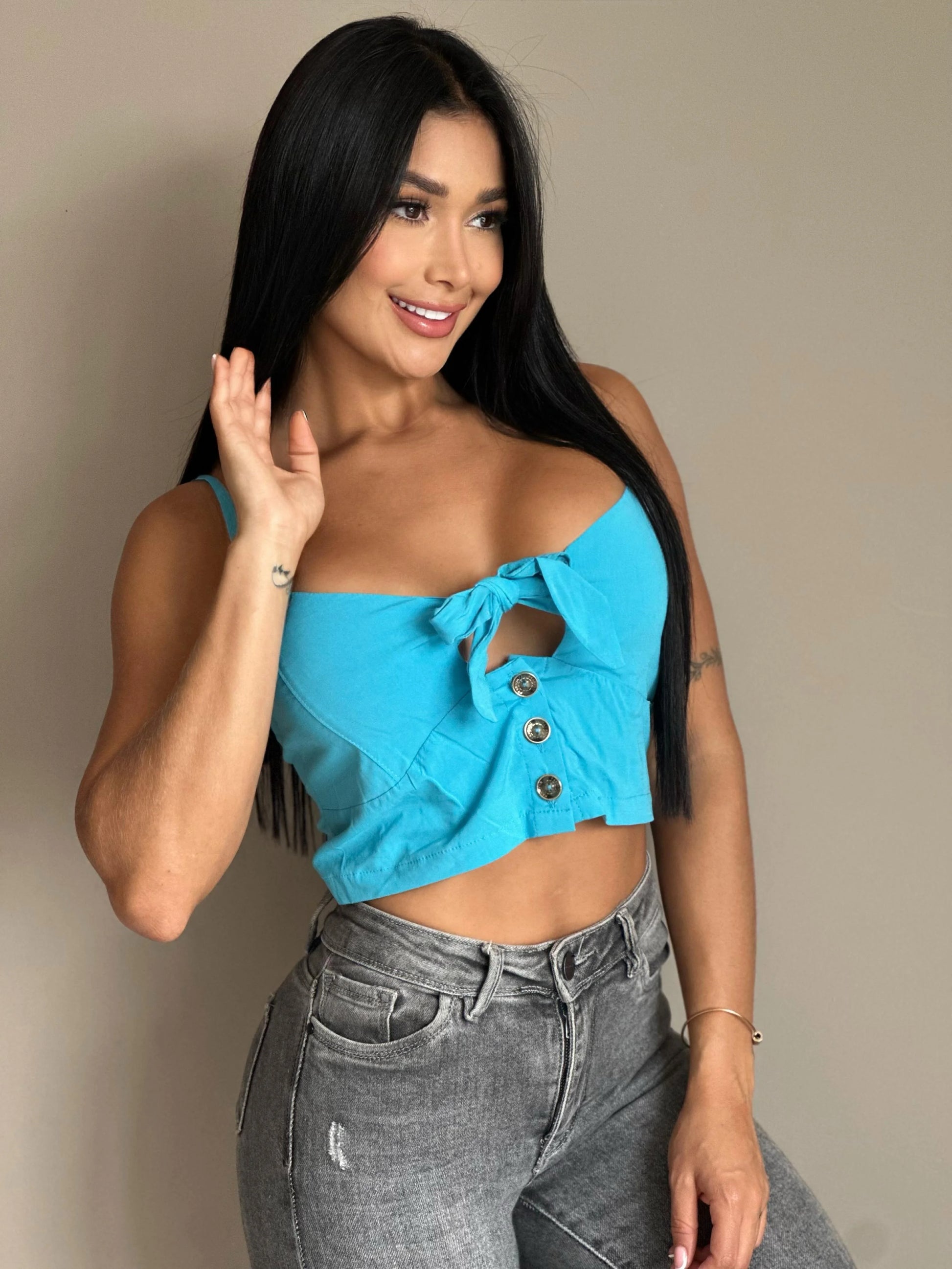BLUSA ESCOTE CORAZON 898R2