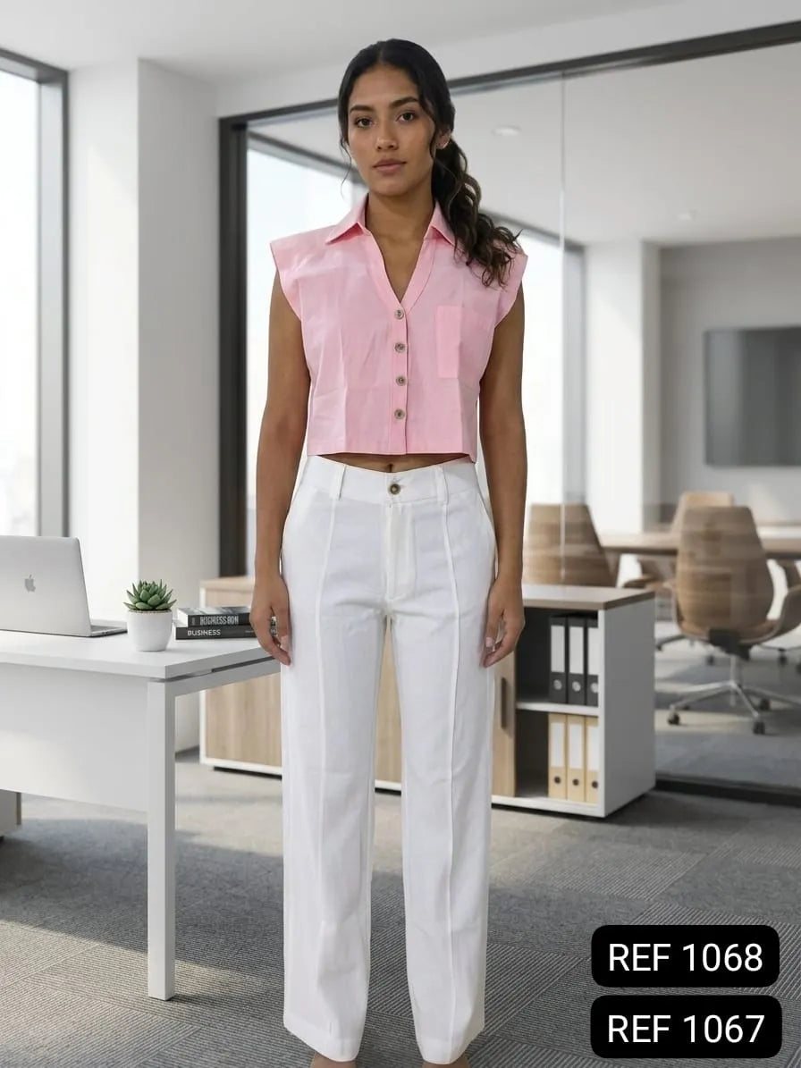 CONJUNTO DAMA ELEGANTE REF 1067-1068
