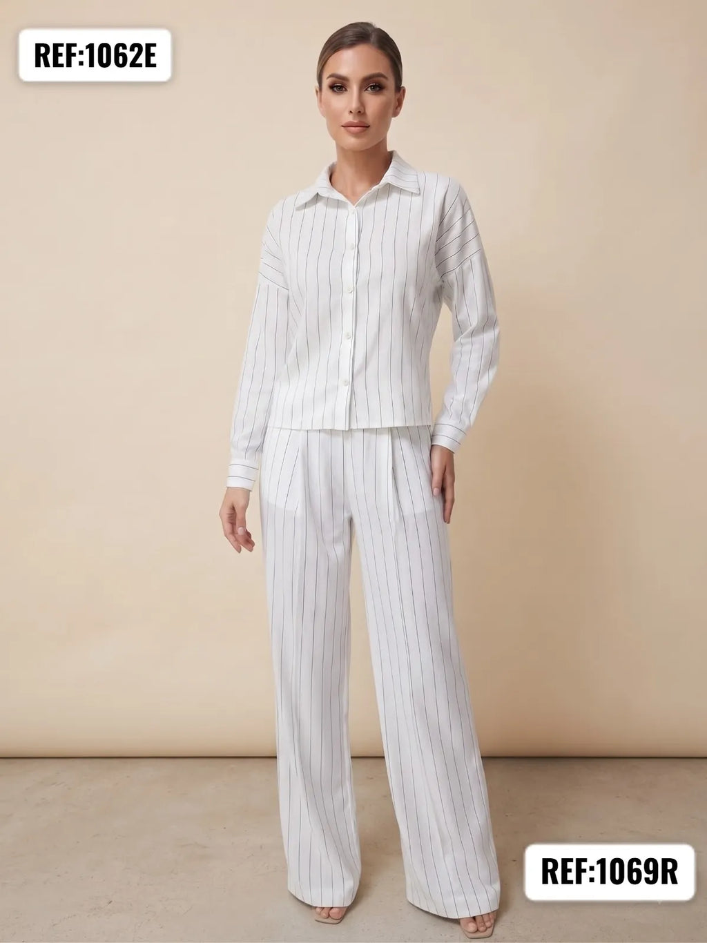 CONJUNTO DAMA EN RAYA REF 1062E-1069R