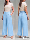PANTALON AMPLIO  TIRO ALTO DAMA REF 1069