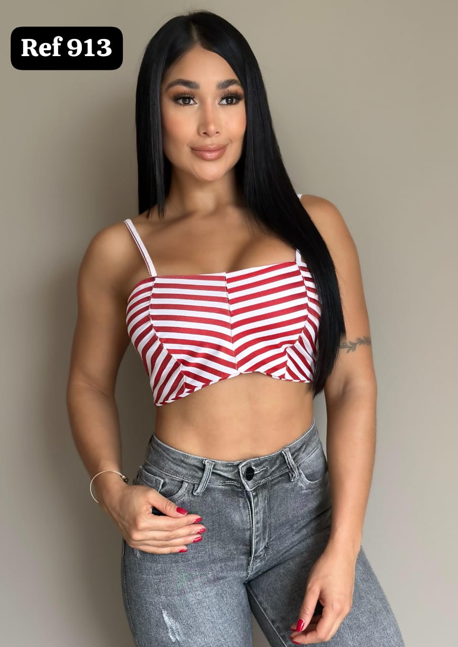 BLUSA ESCOTE CUADRADO 913