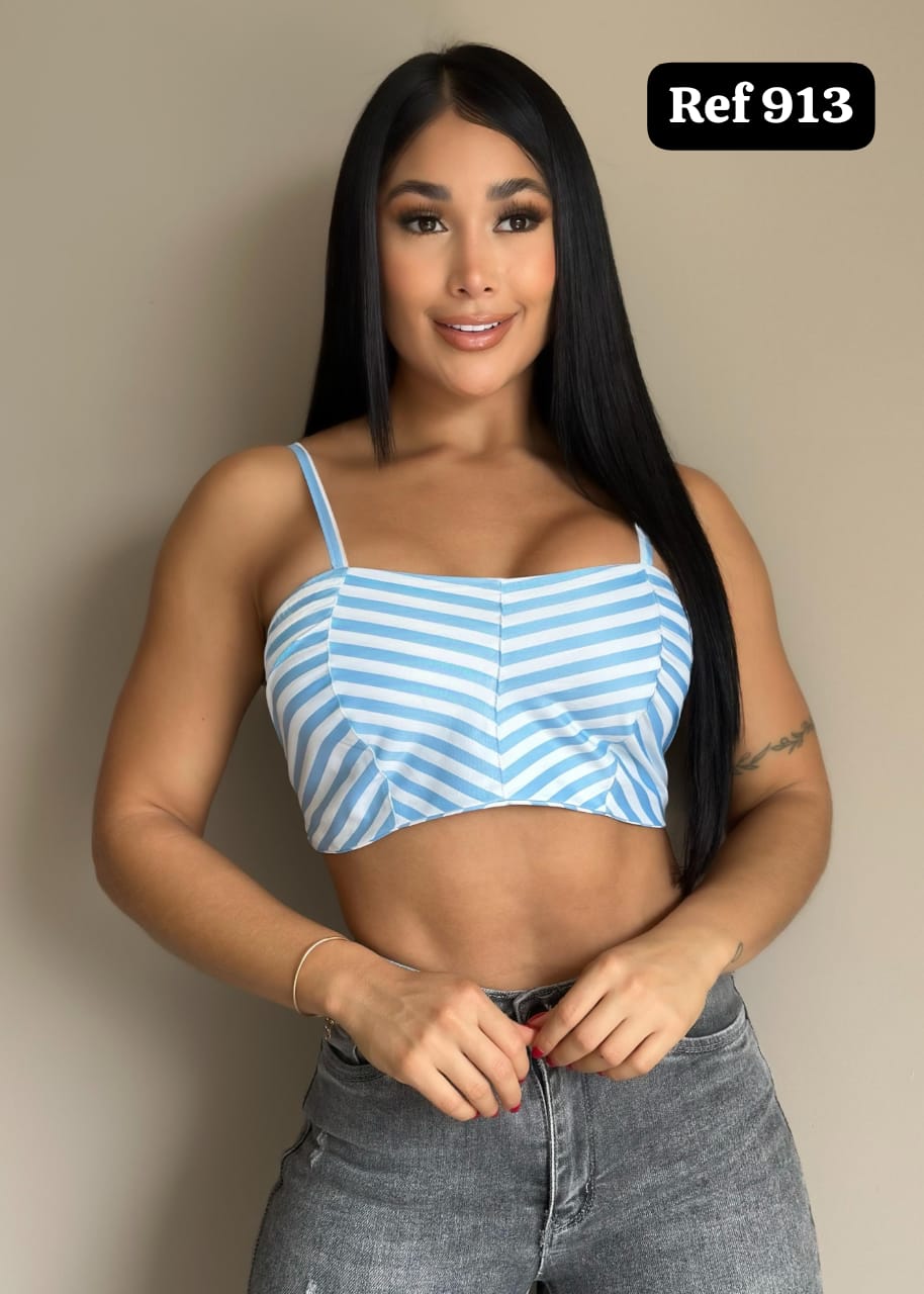 BLUSA ESCOTE CUADRADO 913