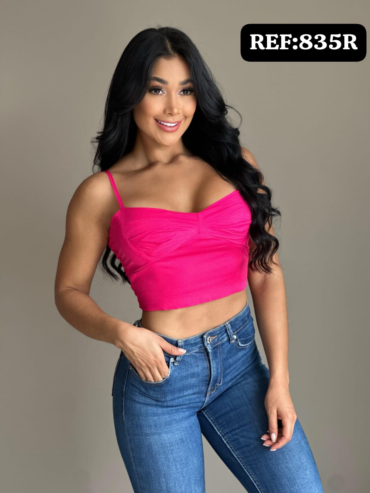 BLUSA PRENSES EN COPA 835R