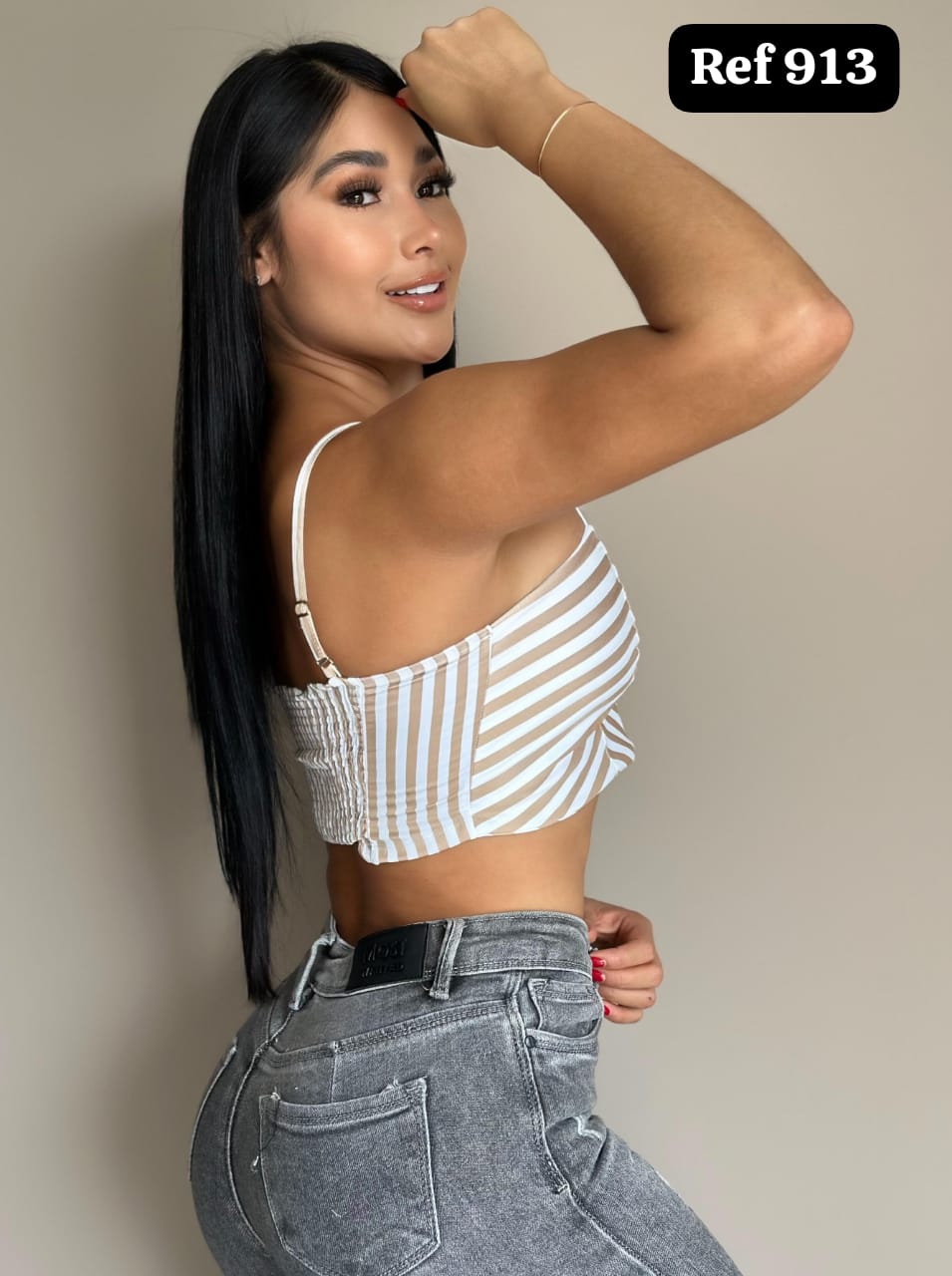 BLUSA ESCOTE CUADRADO 913