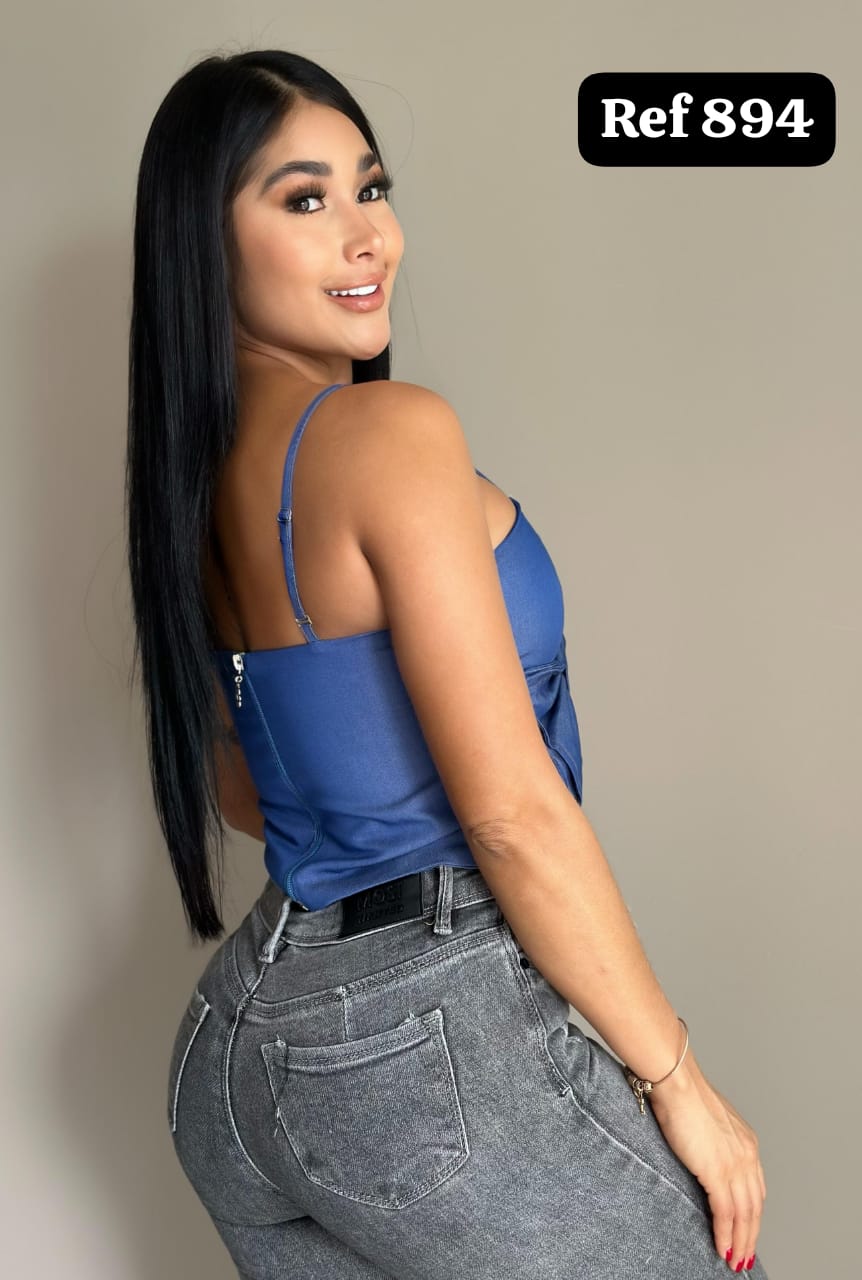 BLUSA CON MOÑO 894