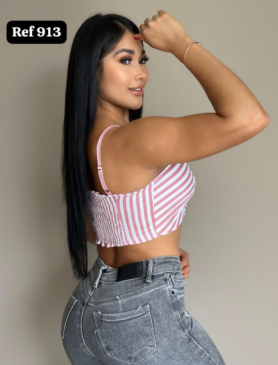 BLUSA ESCOTE CUADRADO 913